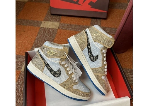 AJ-1108 Diamond Designed Jordan Shoes 0318